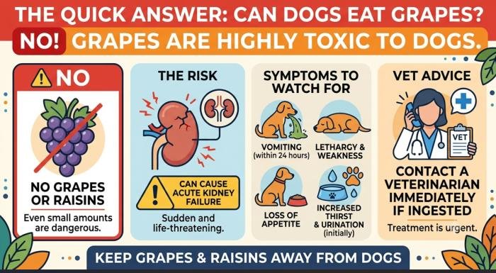 can dogs eat grapes