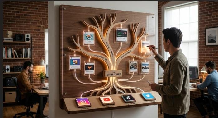 social media stuff embedtree
