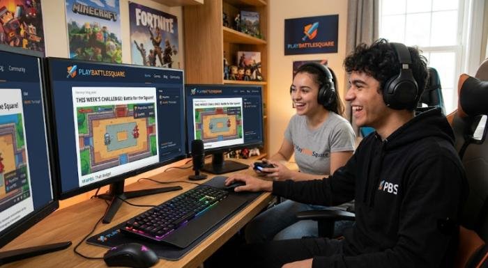 playing games on blog playbattlesquare