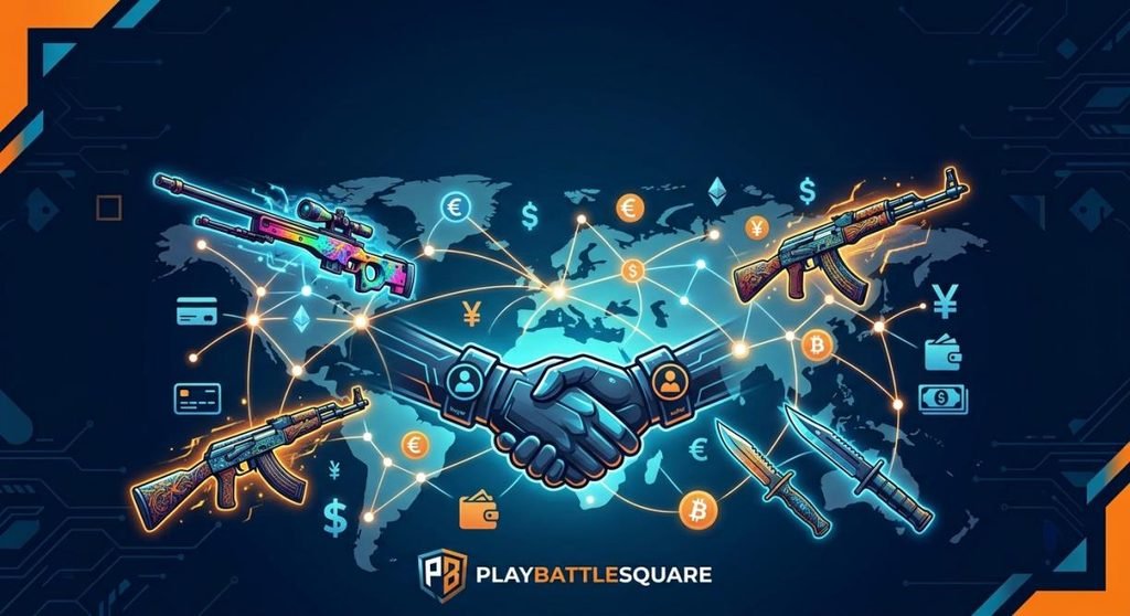 selling cs2 skins internationally playbattlesquare